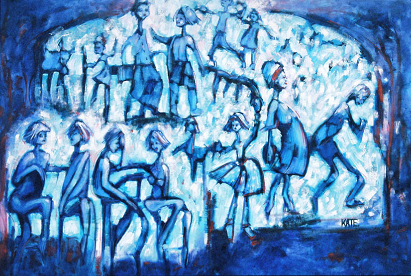 Painting of people